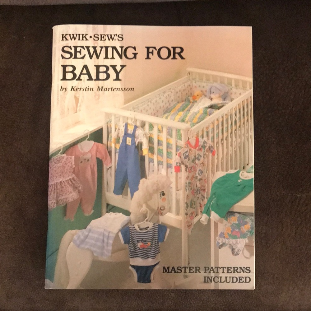 KWIK SEW Sewing For Baby by Kerstin Martensson with Master Patterns  0-18 months